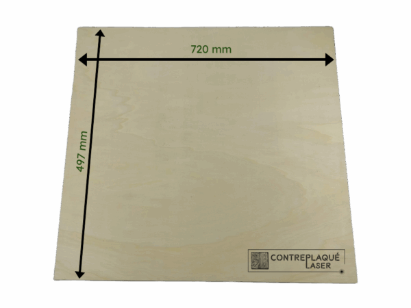 Contreplaqué laser